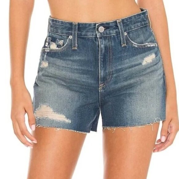 New!‎ Ag Adriano Goldschmied Alexxis Denim Jean Shorts - Picture 1 of 9